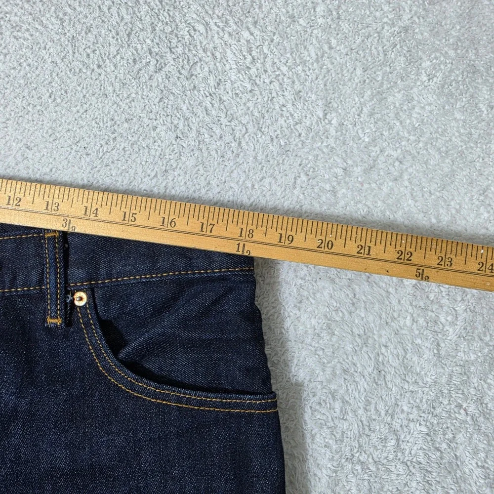 Levi's 517 Mens 36/34 Jeans Dark Indigo Blue Bootcut Rigid Denim Classic Cowboy